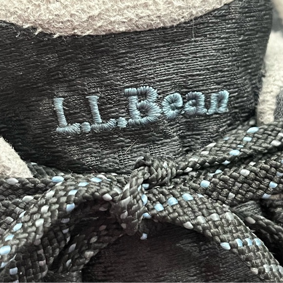 L.L. Bean Sneaker Snow Tek 2.5 Vertigrip Womens 8.5 Wide Black Waterproof 514192 - Picture 6 of 8